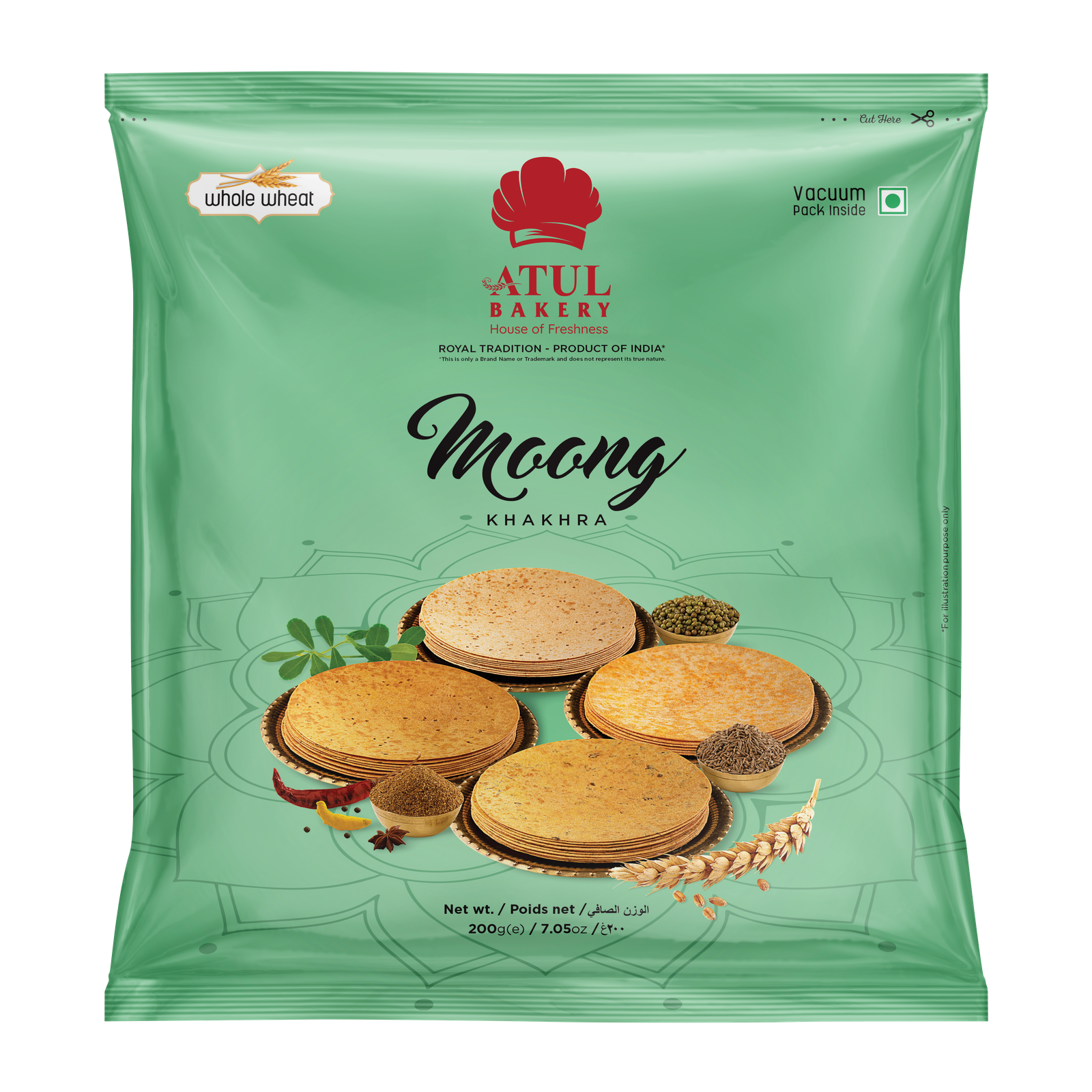 Khakra - Moong - 200g