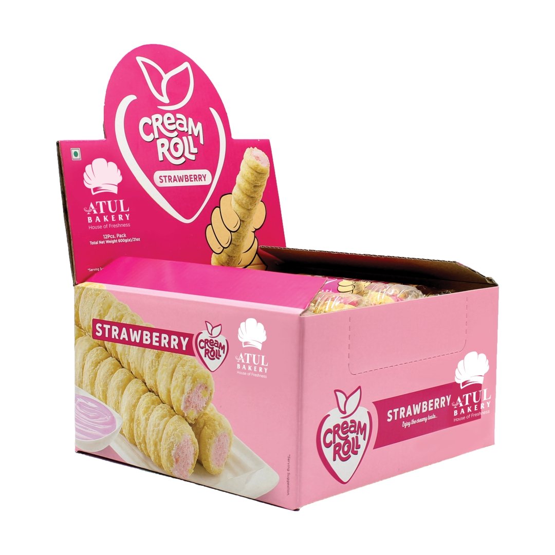 STRAWBERRY CREAM ROLL