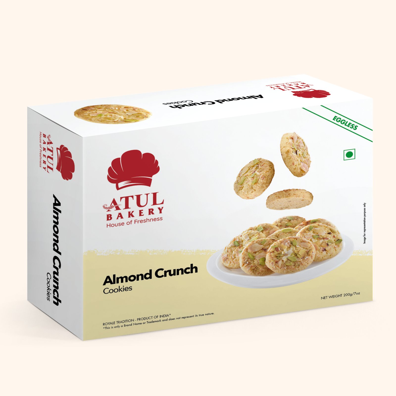 ALMOND CRUNCH COOKIES